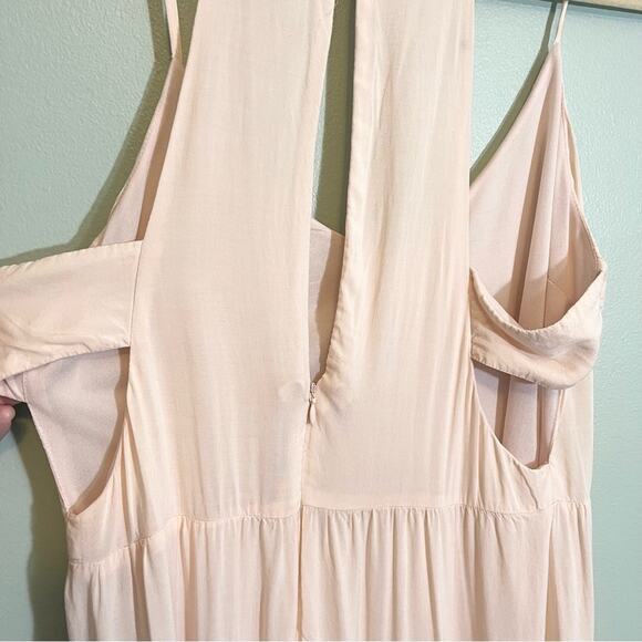 Forever 21 Women's Pink Strappy Maxi Dress Size Large - Picture 16 of 16